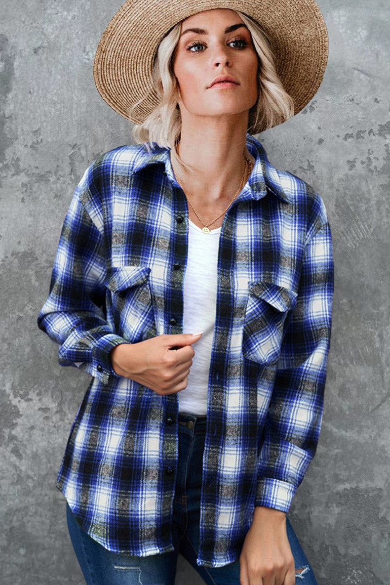 Iverelle Classic Plaid Overshirt
