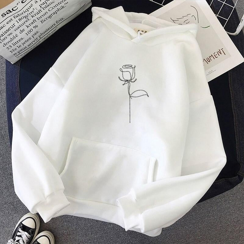 Nirley Plush Petal Hoodie