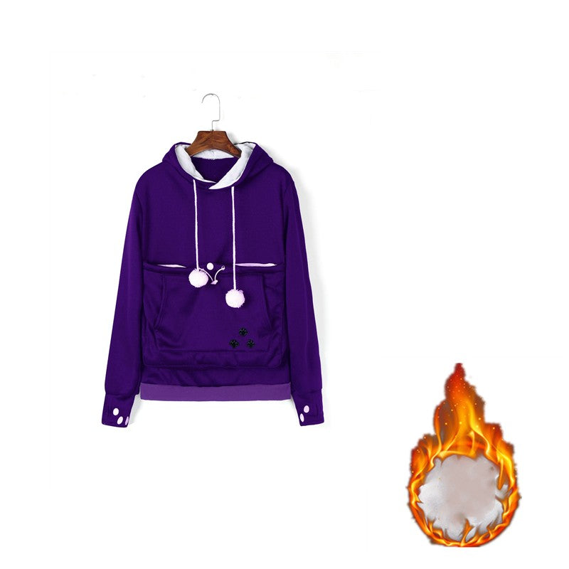 Nuvella Pet Pouch Hoodie