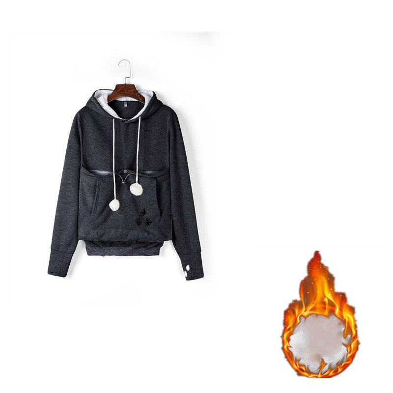 Nuvella Pet Pouch Hoodie
