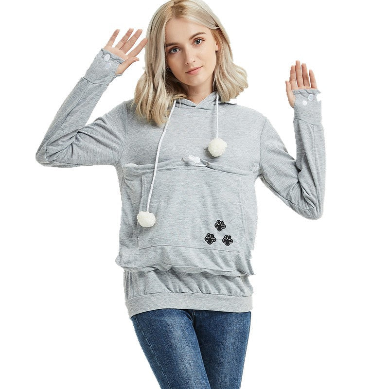 Nuvella Pet Pouch Hoodie