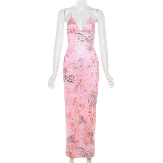 Orlynn Geo Backless Dress