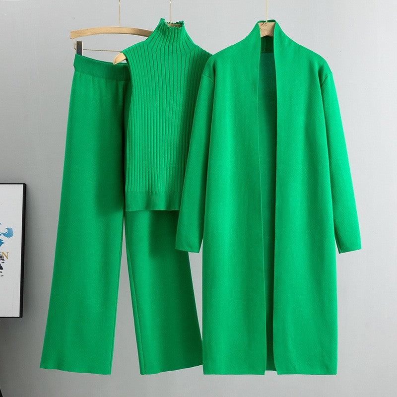 Valmira Knitted Lounge Trio Set
