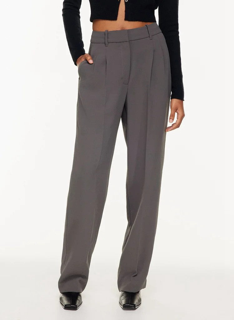 Celandra High-Waist Wide-Leg Trousers