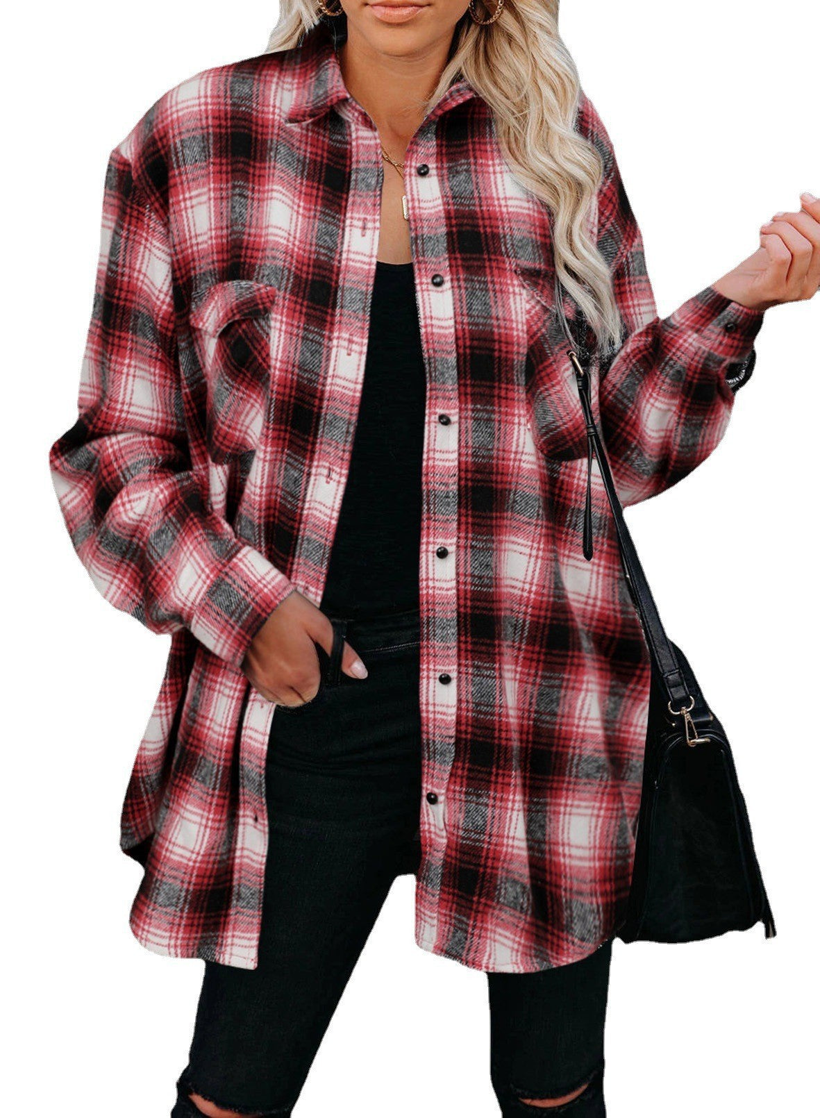 Iverelle Classic Plaid Overshirt