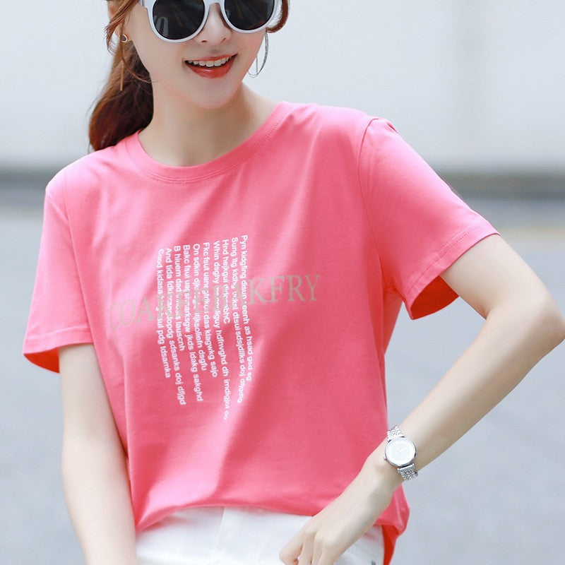 Mirella Printed Cotton Tee
