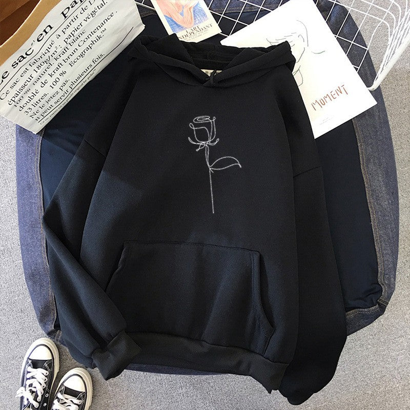 Nirley Plush Petal Hoodie