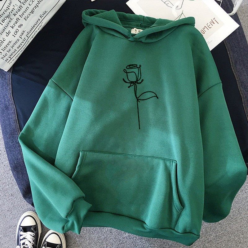 Nirley Plush Petal Hoodie