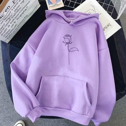 Nirley Plush Petal Hoodie