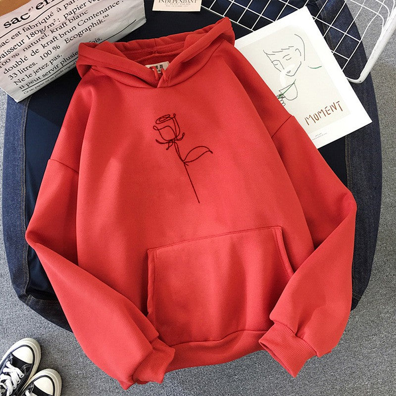 Nirley Plush Petal Hoodie