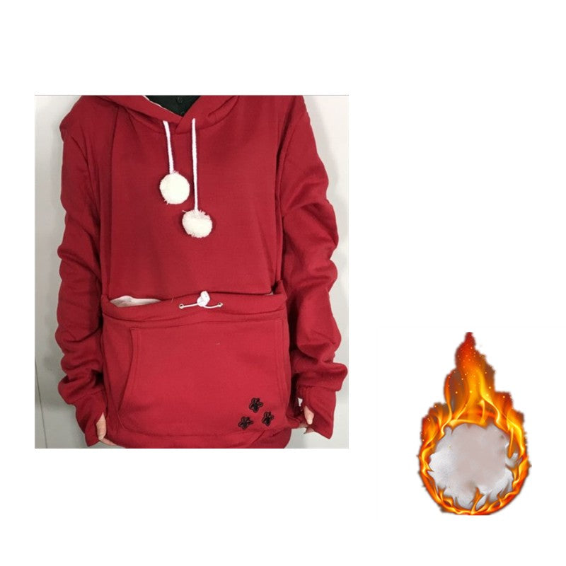 Nuvella Pet Pouch Hoodie