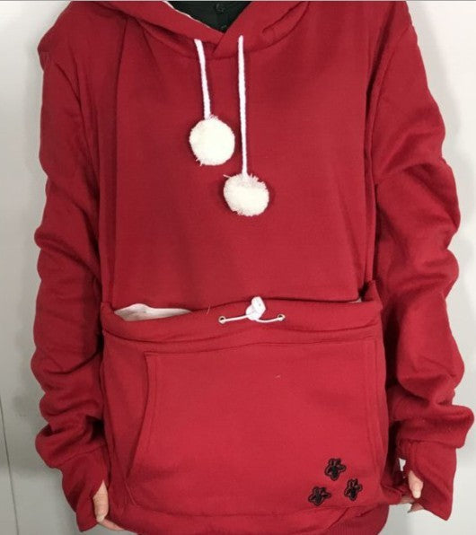 Nuvella Pet Pouch Hoodie
