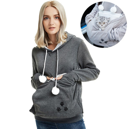 Nuvella Pet Pouch Hoodie