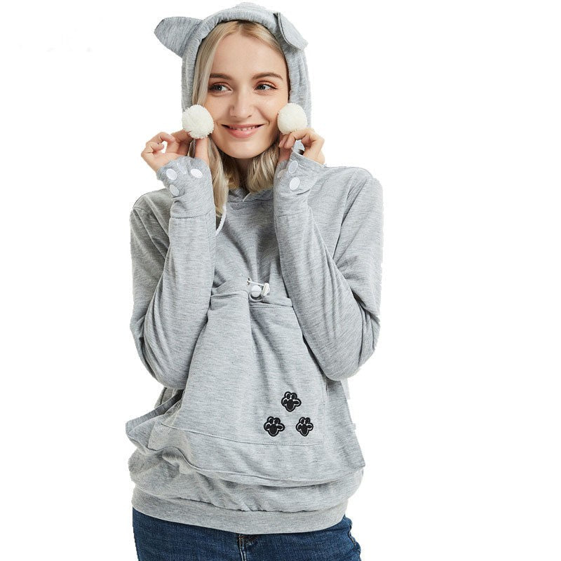 Nuvella Pet Pouch Hoodie