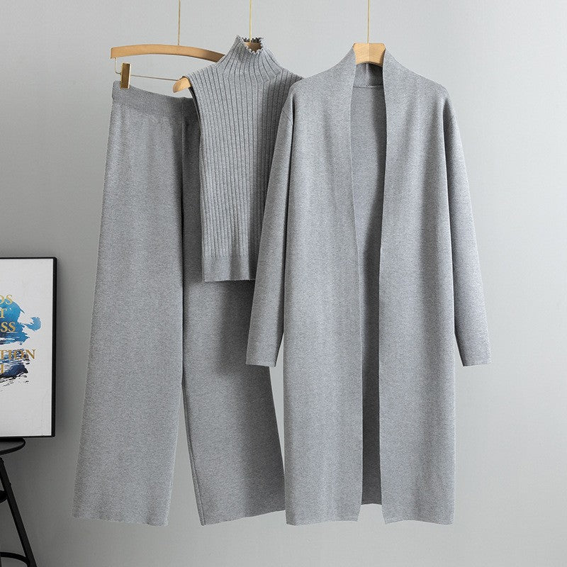Valmira Knitted Lounge Trio Set