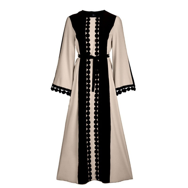 Zahira Hollow Weave Maxi Abaya